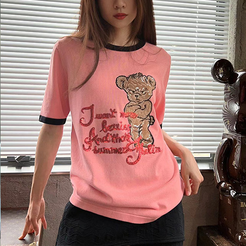 [홍콩명품.Gucci] 구찌 23SS 앵그리 베어 반팔 티셔츠, BM4350, TBG, 온라인명품쇼핑몰,의류,무브타임사이트,인터넷쇼핑몰,해외직구로고