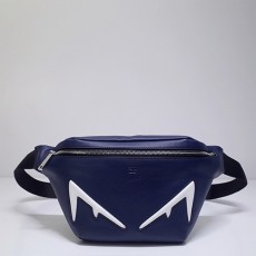 [홍콩명품,FENDI] 펜디 23SS 몬스터아이 힙색 벨트백 (블루), BGM1468, MD, 홍콩명품가방,손목가방,크로스백,핸드백,구매대행,무브타임