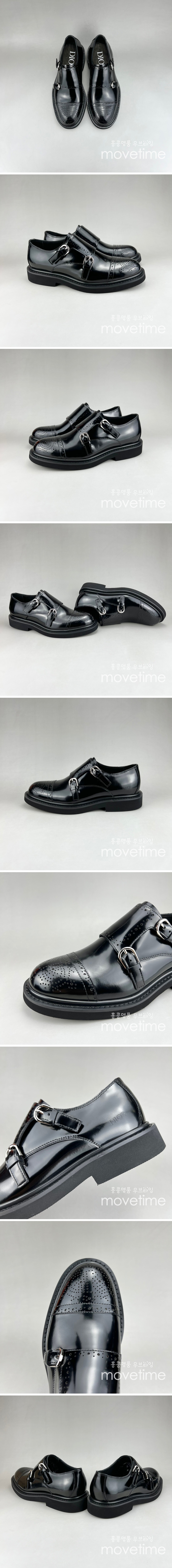 [홍콩명품,Christian Dior] 디올 23SS 로고 남성 정장 구두 (블랙), SE1873, S3, 무브타임사이트,인터넷명품쇼핑몰,남자명품,슈즈,신발