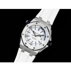 [홍콩명품시계.AUDEMARS PIGUET] 오데마피게 로얄오크 오프쇼어 다이버 42mm 15710 화이트 다이얼, 남자명품시계,워치,중년남자,SA,명품시계,고무밴드