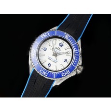 [홍콩명품시계.OMEGA] 오메가 시마스터 6000m 울트라딥 블루 세라믹 베젤 화이트 다이얼,남자명품시계,워치