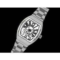 [홍콩명품시계.FRANCK MULLER] 프랑크뮬러 뱅가드 스테인레스 스틸 화이트 다이얼, 명품레플리카,럭셔리,남자명품시계,워치
