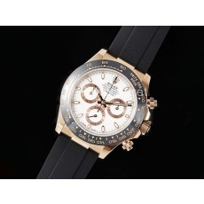 [홍콩명품시계.ROLEX] 롤렉스 데이토나 116515 로즈골드 블랙 세라믹 베젤 화이트 다이얼, 명품직구,구매대행,최고급,럭셔리,남자명품시계,고무밴드