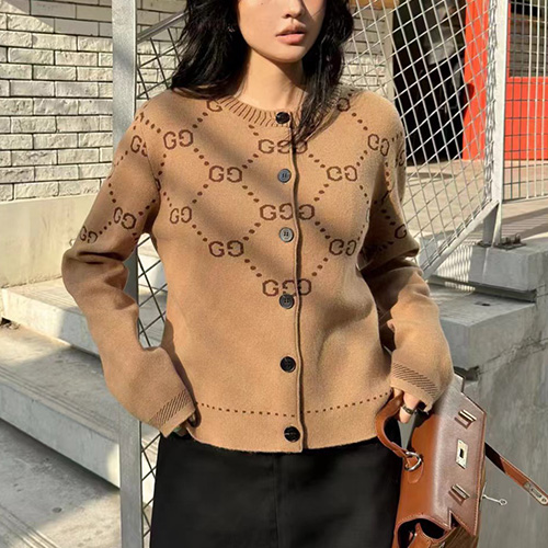 [홍콩명품.Gucci] 구찌 23SS GG 여성 라운드넥 니트 가디건 (2컬러), BM10510, TBG, 홍콩명품가방,명품쇼핑몰,크로스백,핸드백,구매대행,무브타임