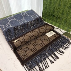 [홍콩명품.Gucci] 구찌 23SS 로고 GG 패턴 리버서블 34-210 스카프 (브라운), ET1782, BR, 홍콩명품가방,명품쇼핑몰,크로스백,핸드백,구매대행,무브타임