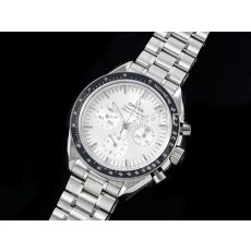 [홍콩명품시계.OMEGA] 오메가 스피드마스터 크로노그래프 스테인레스스틸 화이트 다이얼