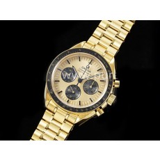 [홍콩명품시계.OMEGA] 오메가 스피드마스터 크로노그래프 옐로우골드 옐로우/블랙 다이얼