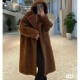[홍콩명품.Max Mara] 막스마라 24SS 로고 여성 후드 롱코트 자켓 (브라운), BM11898, PG, 홍콩명품의류,구매대행,온라인명품
