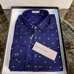 [홍콩명품,Christian Dior] 디올 24SS 로고 패턴 남방 셔츠 (네이비), BM12192, S1F, 홍콩명품의류,구매대행,온라인명품