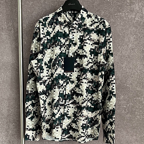 [홍콩명품.LOUIS VUITTON] 루이비통 24SS 로고 패턴 남방 셔츠, BM14294, TOP, 홍콩명품의류,구매대행,온라인명품