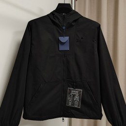 [홍콩명품.LOUIS VUITTON] 루이비통 24SS 로고 모노그램 리버서블 후드 바람막이 자켓 (블랙), BM14370, JU, 홍콩명품의류,구매대행,온라인명품