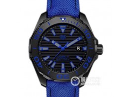 [홍콩명품시계.TAGHEUER] 태그호이어 아쿠아레이서 300M 티타늄 사파이어 글라스 블랙 WAY208B.FC6382 43mm, 남자명품시계,워치,중년남자,SA,명품시계,손목시계