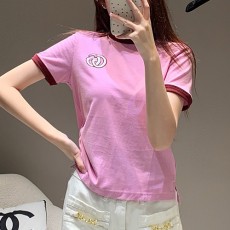 [홍콩명품.Gucci] 구찌 25SS 로고 자수 여성 반팔 티셔츠 (2컬러), BM19206, KB, 홍콩명품의류,구매대행,온라인명품