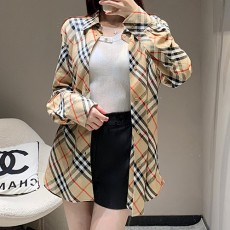 [홍콩명품.Burberry] 버버리 25SS 로고 여성 체크패턴 남방 셔츠 (2컬러), BM19371, TBG, 홍콩명품의류,구매대행,온라인명품