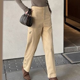 [홍콩명품.LOUIS VUITTON] 루이비통 25SS 로고 여성 카고 팬츠 바지 (2컬러), BM19385, TBG, 홍콩명품의류,구매대행,온라인명품