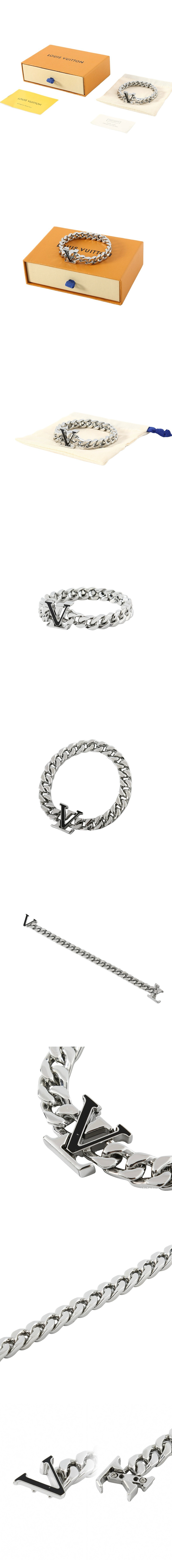 [홍콩명품.LOUIS VUITTON] 루이비통 25SS 로고 SPIKE 22cm 스틸 팔찌, ET2807, KK, 홍콩명품의류,구매대행,온라인명품