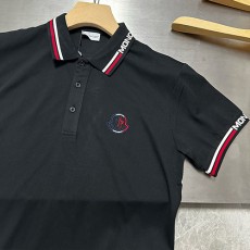 [홍콩명품.MONCLER] 몽클레어 25SS 로고 카라 폴로 반팔 티셔츠 (블랙), BM19477, G5, 홍콩명품의류,구매대행,온라인명품