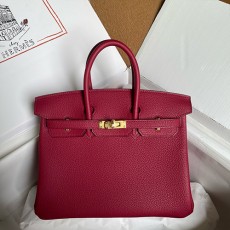 [홍콩명품.Hermes] 에르메스 25SS 로고 Birkin 25 토트백 핸드백 (레드-금장), BGM4611, BDA, 홍콩명품가방,명품쇼핑몰,크로스백,핸드백,구매대행