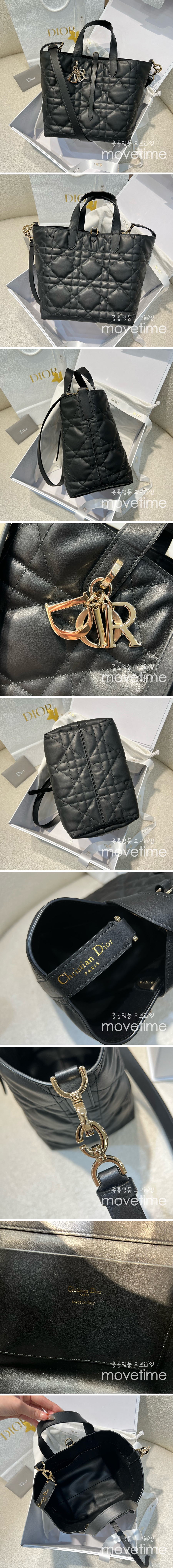 [홍콩명품,Christian Dior] 디올 25SS 로고 TOUJOURS 미디엄 토트백 핸드백 (블랙), BGM4640, BDA, 홍콩명품가방,명품쇼핑몰,크로스백,핸드백,구매대행