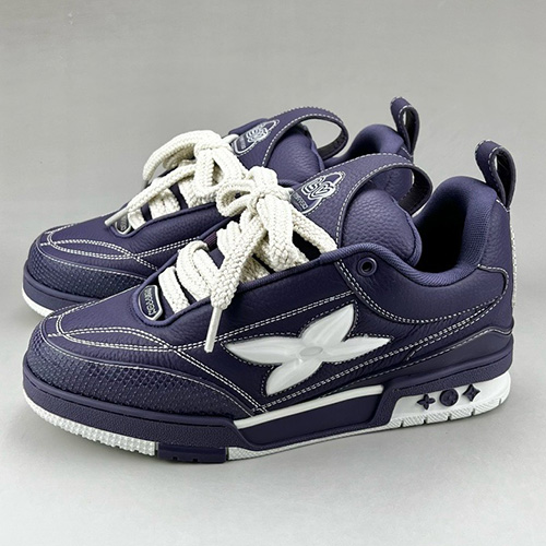 [홍콩명품.LOUIS VUITTON] 루이비통 25SS 로고 남여 SKATE 스니커즈 운동화 (퍼플), SE4630, S3, 명품스니커즈,운동화,구두,로퍼,하이탑,신발