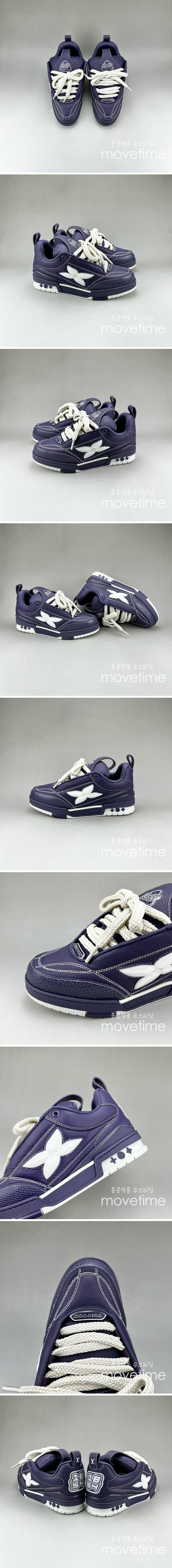 [홍콩명품.LOUIS VUITTON] 루이비통 25SS 로고 남여 SKATE 스니커즈 운동화 (퍼플), SE4630, S3, 명품스니커즈,운동화,구두,로퍼,하이탑,신발