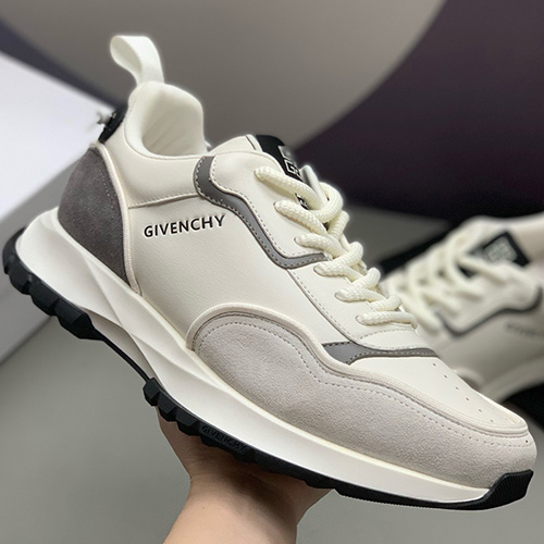 [홍콩명품.GIVENCHY] 지방시 25SS 로고 레더 가죽 스니커즈 운동화 (화이트), SE4641, PMD, 명품스니커즈,운동화,구두,로퍼,하이탑,신발