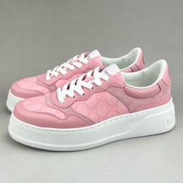 [홍콩명품.Gucci] 구찌 25SS 로고 여성 CHUNKY B GG 스니커즈 운동화 (핑크), SE4664, S3, 명품스니커즈,운동화,구두,로퍼,하이탑,신발