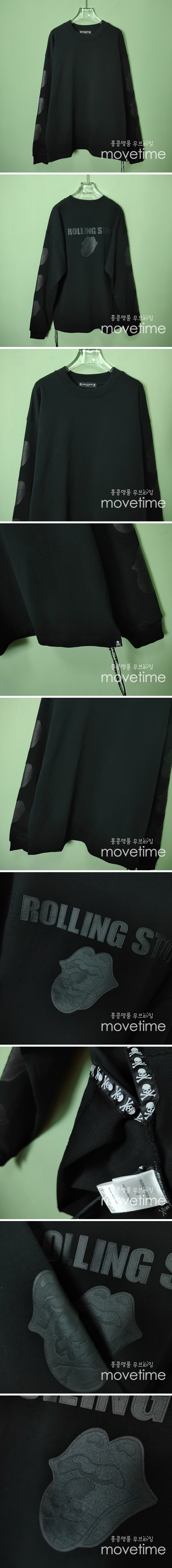 [홍콩명품.MASTERMIND] 마스터마인드 25SS 로고 Rolling Stone 긴팔 티셔츠 (블랙), BM19522, JL, 홍콩명품의류,구매대행,온라인명품