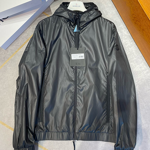 [홍콩명품.MONCLER] 몽클레어 25SS 로고 후드 바람막이 자켓 (블랙), BM19531, PG, 홍콩명품의류,구매대행,온라인명품