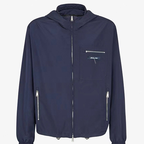 [홍콩명품,FENDI] 펜디 25SS 로고 후드 바람막이 자켓 (2컬러), BM19534, PG, 홍콩명품의류,구매대행,온라인명품