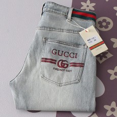 [홍콩명품.Gucci] 구찌 25SS 로고 데님 팬츠 진 청바지, BM19657, HH, 홍콩명품의류,구매대행,온라인명품
