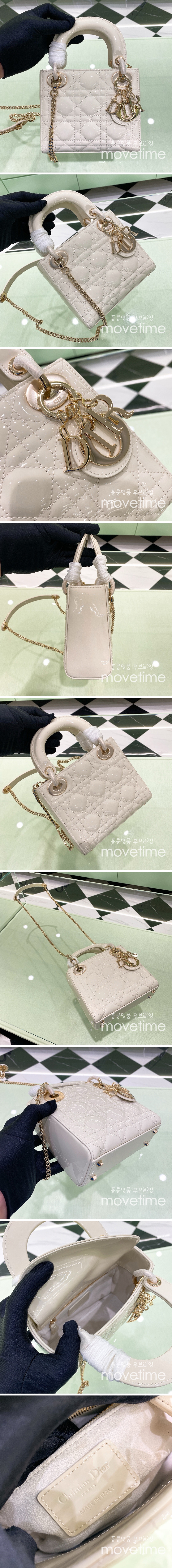 [홍콩명품,Christian Dior] 디올 25SS 로고 레이디 D-JOY 조이백 숄더백 크로스백 (화이트), BGM4659, BDA, 홍콩명품가방,명품쇼핑몰,크로스백,핸드백,구매대행