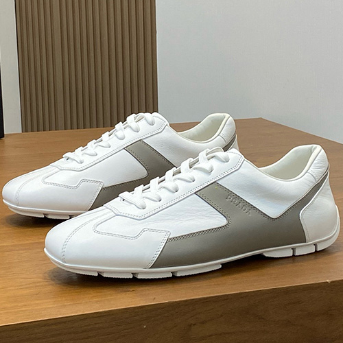 [홍콩명품,PRADA] 프라다 25SS 로고 레더 가죽 스니커즈 운동화 (2컬러), SE4675, ALW, 명품스니커즈,운동화,구두,로퍼,하이탑,신발