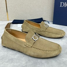 [홍콩명품,Christian Dior] 디올 25SS 로고 레더 가죽 구두 로퍼 (베이지), SE4678, ALW, 명품스니커즈,운동화,구두,로퍼,하이탑,신발