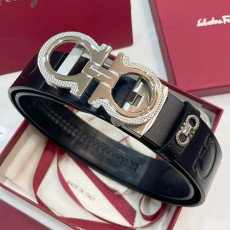 [홍콩명품.FERRAGAMO] 페레가모 25SS 로고 간치니 레더 가죽 자동 벨트 (2컬러), 3.5cm, BT1411, BRB, 명품레플리카,인터넷쇼핑몰,남자명품,해외직구