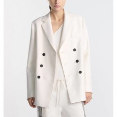 [홍콩명품,Christian Dior] 디올 25SS 로고 여성 정장 자켓 (화이트), BM19840, 13C, 홍콩명품의류,구매대행,온라인명품