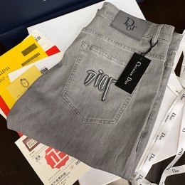[홍콩명품,Christian Dior] 디올 25SS 로고 데님 팬츠 진 청바지 (그레이), BM19962, S1F, 홍콩명품의류,구매대행,온라인명품