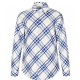 [홍콩명품.Burberry] 버버리 25SS 로고 체크패턴 남방 셔츠 (화이트), BM20002, S1F, 홍콩명품의류,구매대행,온라인명품