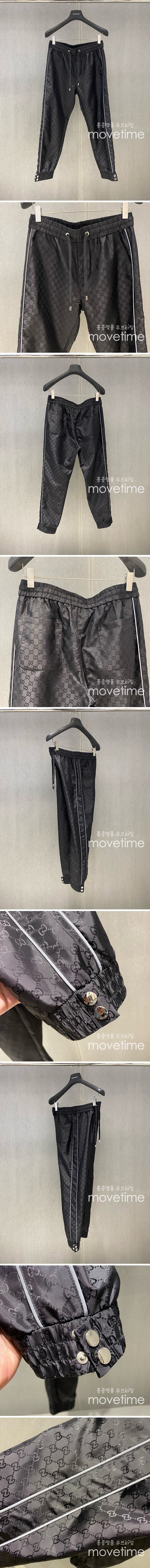 [홍콩명품.Gucci] 구찌 25SS 로고 GG수프림 조거 팬츠 바지 (블랙), BM20064, G5, 홍콩명품의류,구매대행,온라인명품