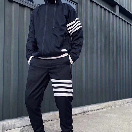 [홍콩명품.THOME BROWNE] 톰브라운 25SS 로고 4바 바람막이 자켓 (2컬러), BM20187, TB1, 홍콩명품의류,구매대행,온라인명품