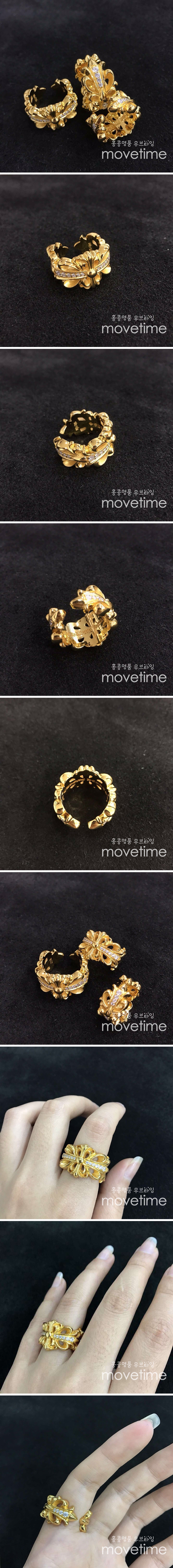 [가격문의][홍콩명품.Chrome Hearts] 크롬하츠 25SS 로고 925실버 도금 링 반지, ET2822, CR1, 홍콩명품의류,구매대행,온라인명품