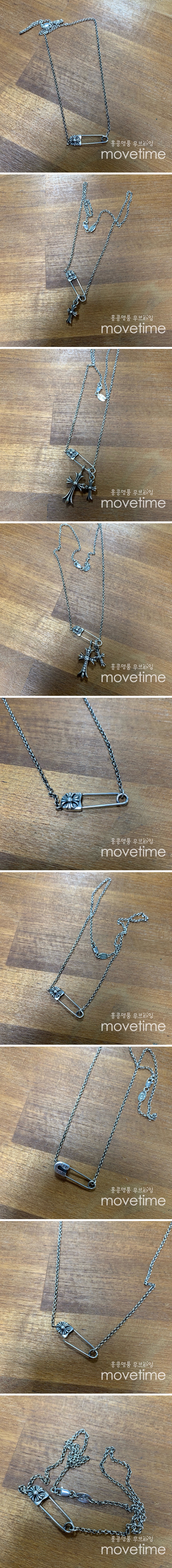 [가격문의][홍콩명품.Chrome Hearts] 크롬하츠 25SS 로고 925실버 40cm 목걸이, ET2825, CR1, 홍콩명품의류,구매대행,온라인명품