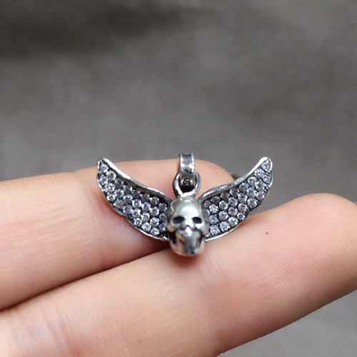 [가격문의][홍콩명품.Chrome Hearts] 크롬하츠 25SS 로고 925실버 목걸이 팬던트, ET2828, CR1, 홍콩명품의류,구매대행,온라인명품