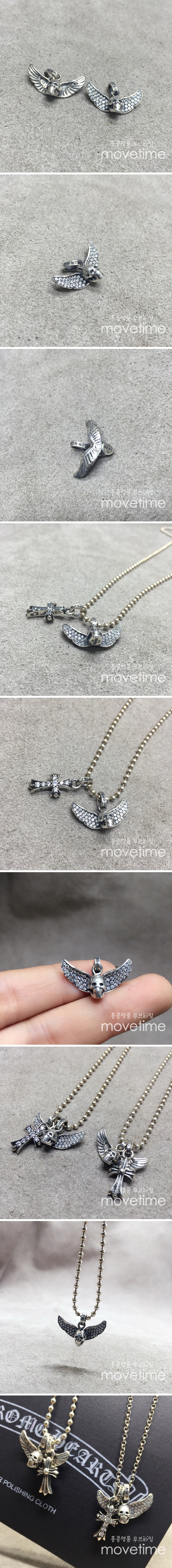 [가격문의][홍콩명품.Chrome Hearts] 크롬하츠 25SS 로고 925실버 목걸이 팬던트, ET2828, CR1, 홍콩명품의류,구매대행,온라인명품