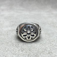 [가격문의][홍콩명품.Chrome Hearts] 크롬하츠 25SS 로고 GOOD ART 925실버 링 반지, ET2846, CR1, 홍콩명품의류,구매대행,온라인명품