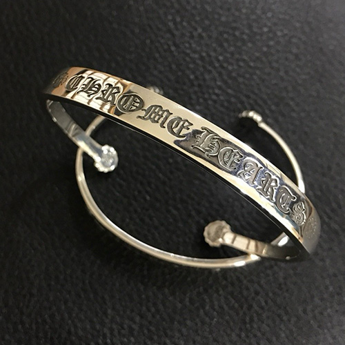 [가격문의][홍콩명품.Chrome Hearts] 크롬하츠 25SS 로고 925실버 팔찌, ET2857, CR1, 홍콩명품의류,구매대행,온라인명품