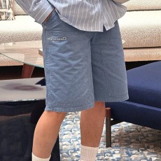 [홍콩명품,Christian Dior] 디올 25SS 로고 자수 데님 쇼츠 반바지 (블루), BM20276, KB, 홍콩명품의류,구매대행,온라인명품