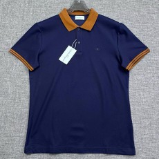 [홍콩명품.FERRAGAMO] 페레가모 25SS 로고 자수 카라 폴로 반팔 티셔츠 (네이비), BM20404, JQ, 홍콩명품의류,구매대행,온라인명품