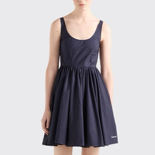 [홍콩명품,PRADA] 프라다 25SS 로고 여성 런닝 탑 원피스 (네이비), BM20447, 13C, 홍콩명품의류,구매대행,온라인명품