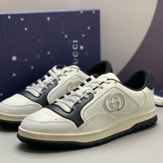 [홍콩명품.Gucci] 구찌 25SS 로고 남여 MAC80 스니커즈 운동화 (화이트-블랙), SE4741, PMD, 명품스니커즈,운동화,구두,로퍼,하이탑,신발